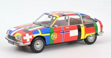 181667 Citroen GS 1972 Flaggen 1:18